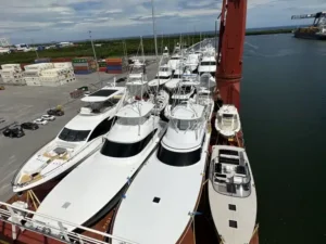 Yachts white storage